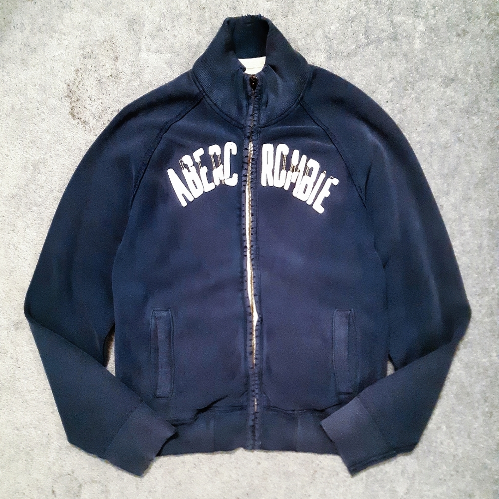 Abercrombie & Fitch Men's Distressed Sweatshirt